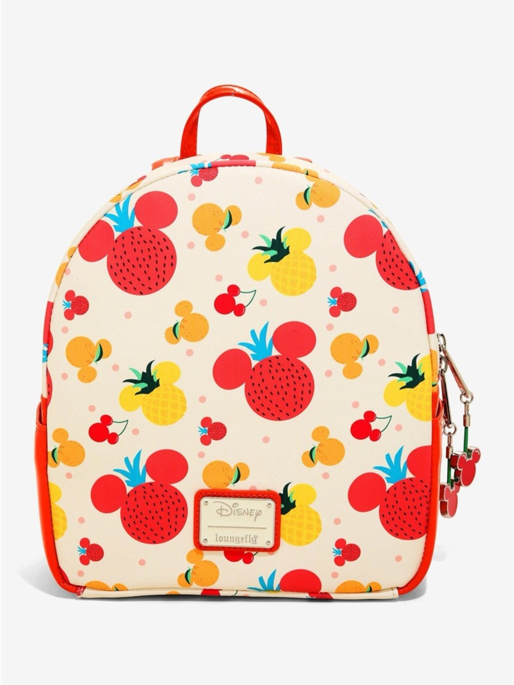 Disney Loungefly Box Lunch Exclusive Spring Fruit Mickey Mini Backpack